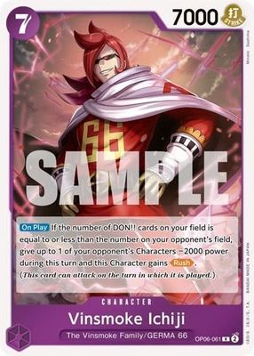 Vinsmoke Ichiji (061) - OP06-061 (Foil, R)