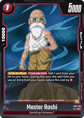 Master Roshi - FB01-005 (Normal, Uncommon)