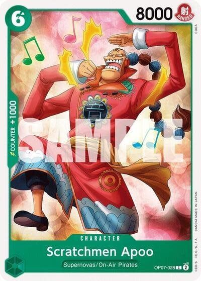 Scratchmen Apoo - OP07-028 (Normal, C)