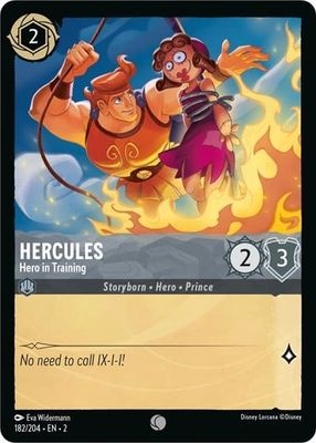 Hercules - Hero in Training - 182/204 (Normal, Common)