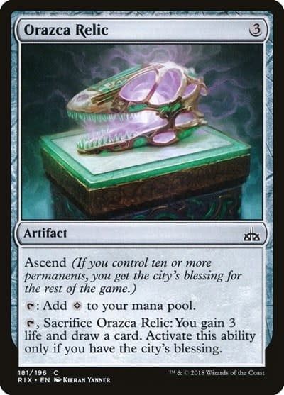 Orazca Relic - 181 (Normal, C)