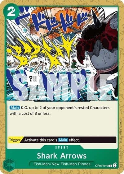 Shark Arrows - OP06-040 (Normal, C)