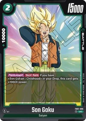 Son Goku - FB01-086 (Normal, Uncommon)