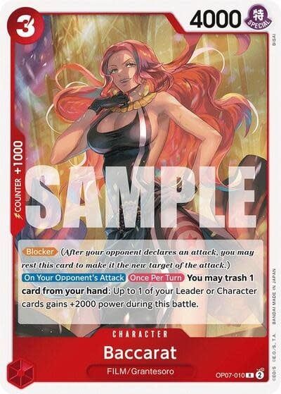 Baccarat - OP07-010 (Foil, R)