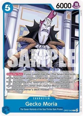 Gecko Moria (042) - OP07-042 (Normal, C)