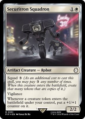 Securitron Squadron (Surge Foil) - 551 (Foil, R)