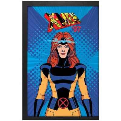 X-Men &#39;97 Jean Grey Portrait - 11&quot; x 17&quot; Framed Print