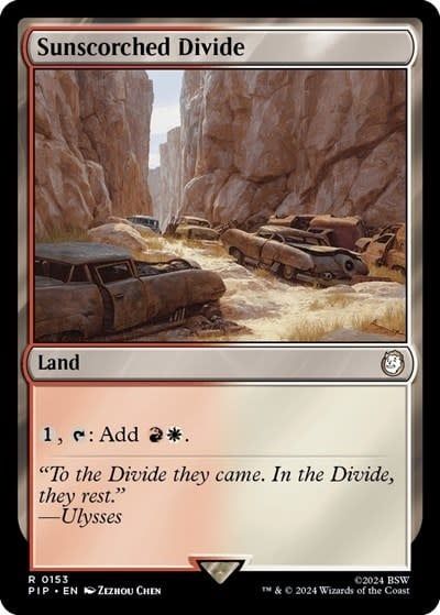 Sunscorched Divide - 153 (Foil, R)