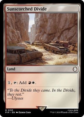 Sunscorched Divide - 153 (Foil, R)