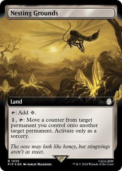 Nesting Grounds (Extended Art) (Surge Foil) - 1030 (Foil, R)