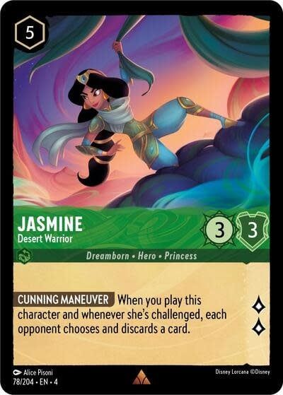 Jasmine - Desert Warrior - 78/204 (Normal, Rare)
