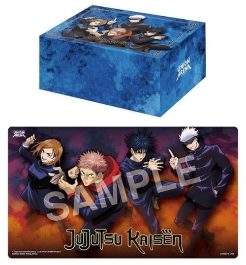 Union Arena - Jujutsu Kaisen - Playmat &amp; Card Storage
