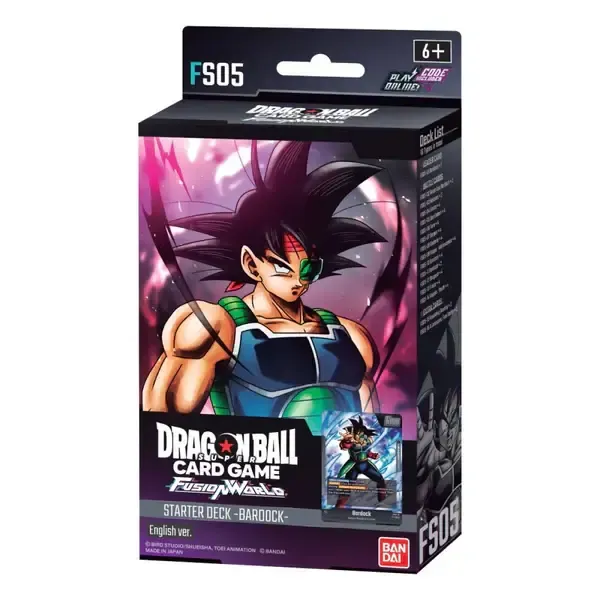 DBS Fusion World - Bardock Starter Deck (FS05)