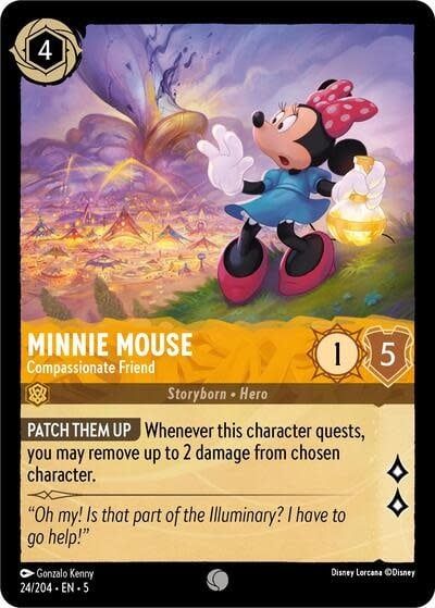 Minnie Mouse - Compassionate Friend - 24/204 (Normal, Common)