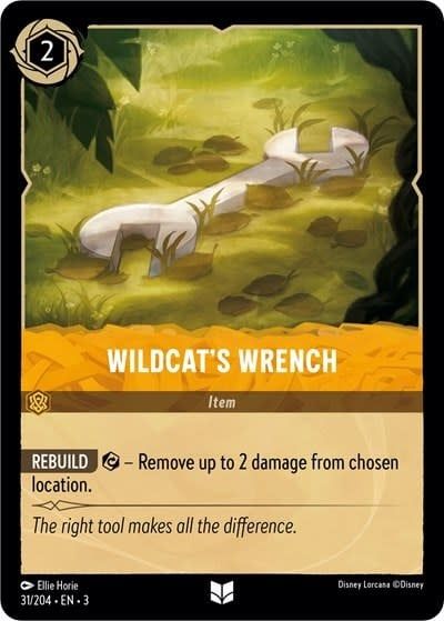 Wildcat&#39;s Wrench - 31/204 (Normal, Uncommon)