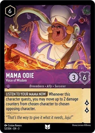 Mama Odie - Voice of Wisdom - 52/204 (Normal, Uncommon)