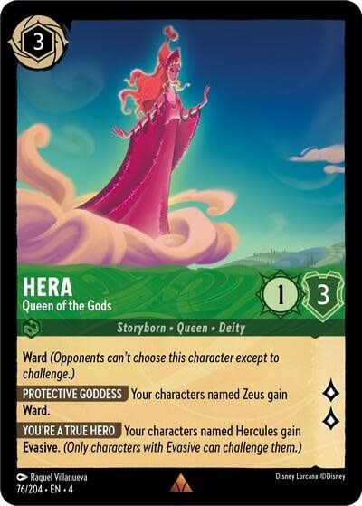 Hera - Queen of the Gods - 76/204 (Normal, Rare)