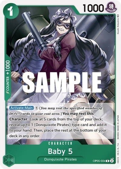 Baby 5 (034) - OP05-034 (Foil, R)