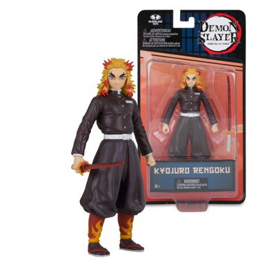 Demon Slayer: Kimetsu no Yaiba - Kyojuro Rengoku 5&quot; Action Figure (Wave 2)