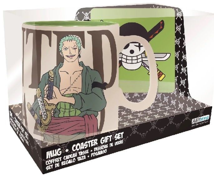 One Piece - Zoro Mug &amp; Coaster Set