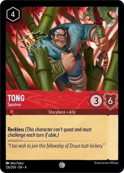 Tong - Survivor - 126/204 (Normal, Common)