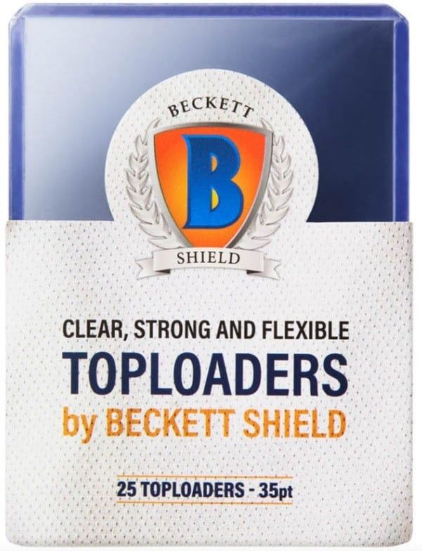 Standard Toploader (35pt) 3&quot;x4&quot; 25 Count
