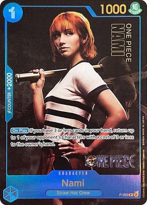 Nami (Premium Card Collection -Live Action Edition-) - P-053 (Foil, PR)