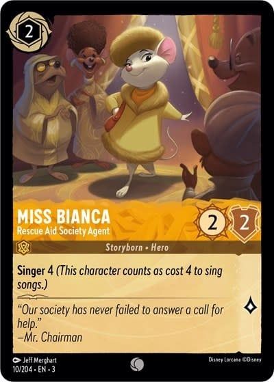 Miss Bianca - Rescue Aid Society Agent - 10/204 (Normal, Common)