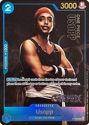 Usopp (Premium Card Collection -Live Action Edition-) - P-049 (Foil, PR)
