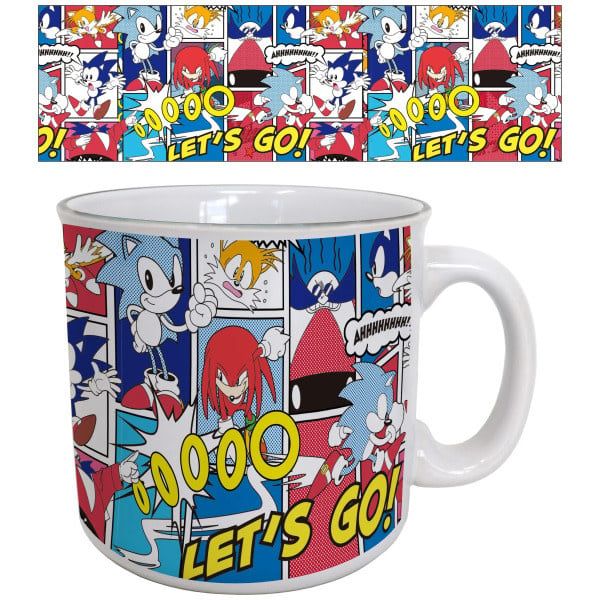 Sonic Comic Panel 20z Ceramic Mug