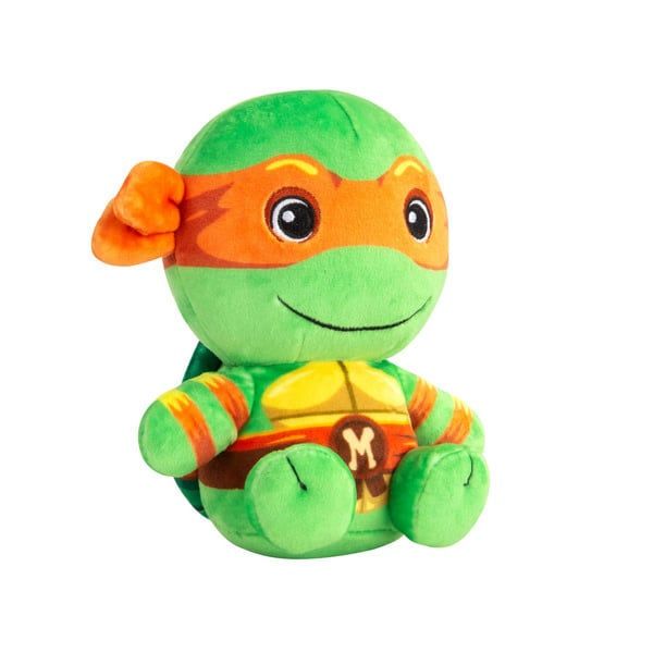 Tomy:Club Mocchi-Mocchi - TMNT - Michelangelo (Junior) 6 “ Plush