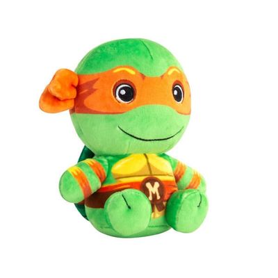 Tomy:Club Mocchi-Mocchi - TMNT - Michelangelo (Junior) 6 “ Plush