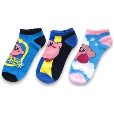 Bioworld - Kirby - Kirby Character Ankle Socks [3 Pack]