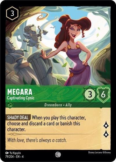 Megara - Captivating Cynic - 79/204 (Normal, Common)