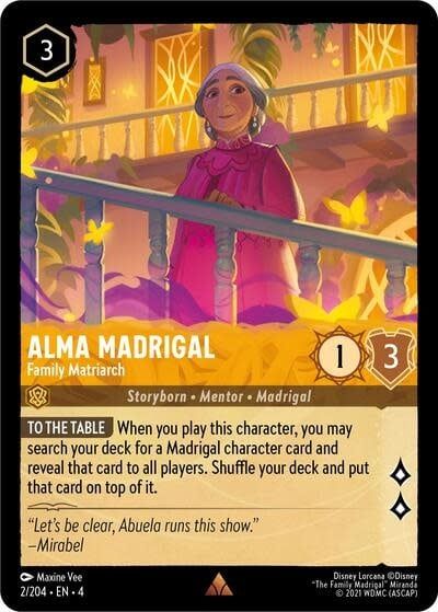 Alma Madrigal - Family Matriarch - 2/204 (Normal, Rare)