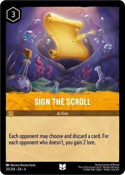 Sign the Scroll - 30/204 (Normal, Uncommon)