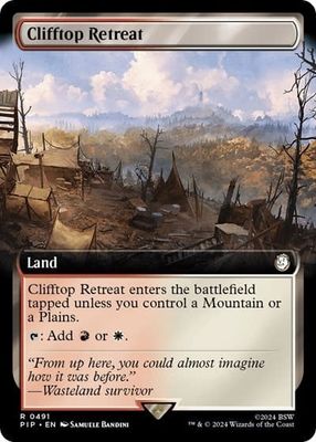 Clifftop Retreat (Extended Art) - 491 (Foil, R)