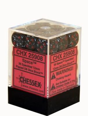 Speckled Space Dice [12mm, 36D6]