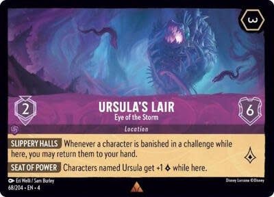 Ursula&#39;s Lair - Eye of the Storm - 68/204 (Normal, Rare)