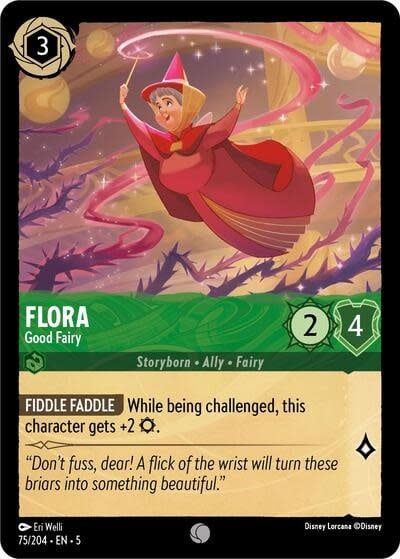 Flora - Good Fairy - 75/204 (Normal, Common)