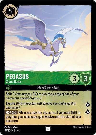 Pegasus - Cloud Racer - 83/204 (Normal, Uncommon)