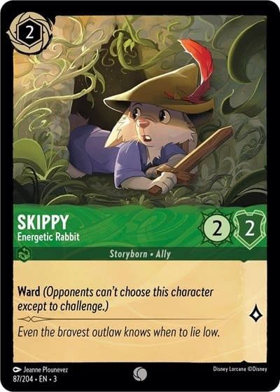 Skippy - Energetic Rabbit - 87/204 (Normal, Common)