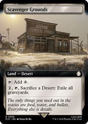 Scavenger Grounds (Extended Art) - 506 (Normal, R)