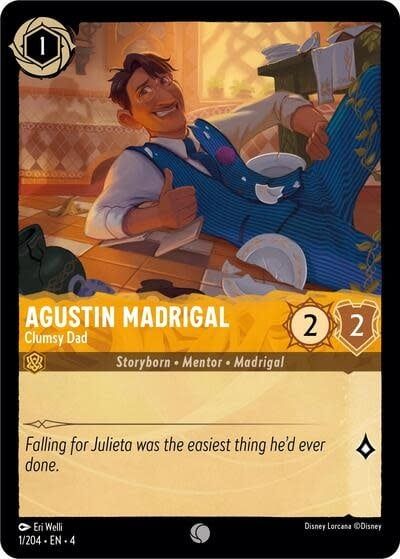 Agustin Madrigal - Clumsy Dad - 1/204 (Normal, Common)