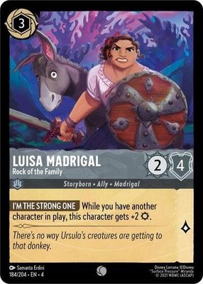 Luisa Madrigal - Rock of the Family - 184/204 (Normal, Common)