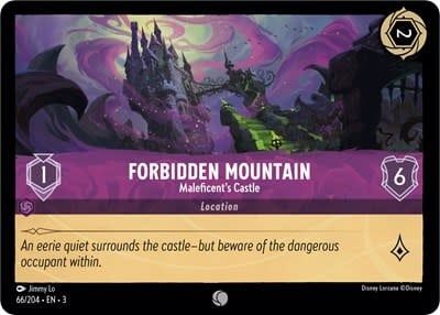Forbidden Mountain - Maleficent&#39;s Castle - 66/204 (Normal, Common)