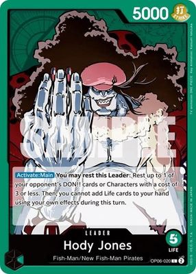 Hody Jones (020) - OP06-020 (Normal, L)