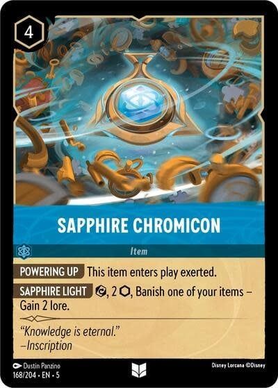 Sapphire Chromicon - 168/204 (Normal, Uncommon)