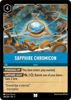Sapphire Chromicon - 168/204 (Normal, Uncommon)