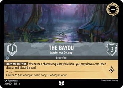 The Bayou - Mysterious Swamp - 204/204 (Normal, Uncommon)